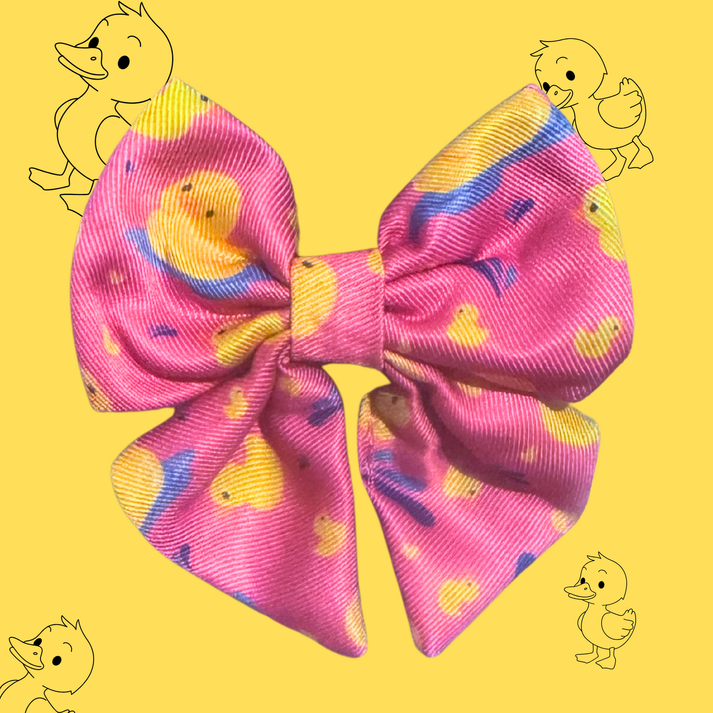 Quackers Pink Sailor Bow