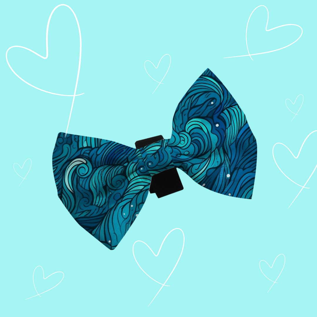 Ocean Swirl Bow